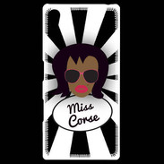 Coque Personnalisée Sony Xpéria Z5 Miss Corse Black