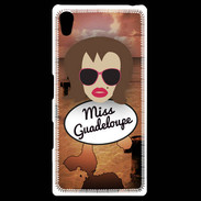Coque Personnalisée Sony Xpéria Z5 Miss Guadeloupe Chatain