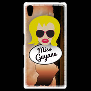 Coque Personnalisée Sony Xpéria Z5 Miss Guyane Blonde