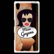 Coque Personnalisée Sony Xpéria Z5 Miss Guyane Brune