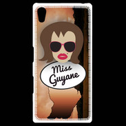 Coque Personnalisée Sony Xpéria Z5 Miss Guyane Chatain