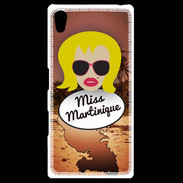 Coque Personnalisée Sony Xpéria Z5 Miss Martinique Blonde