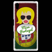 Coque Personnalisée Sony Xpéria Z5 Miss Portugal Blonde