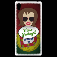 Coque Personnalisée Sony Xpéria Z5 Miss Portugal Chatain