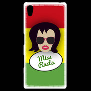 Coque Personnalisée Sony Xpéria Z5 Miss Rasta Brune