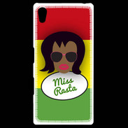 Coque Personnalisée Sony Xpéria Z5 Miss Rasta Black