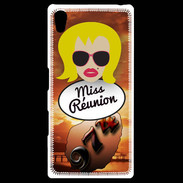 Coque Personnalisée Sony Xpéria Z5 Miss Réunion Blonde