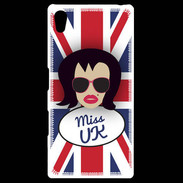 Coque Personnalisée Sony Xpéria Z5 Miss UK Brune
