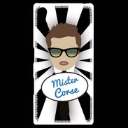 Coque Personnalisée Sony Xpéria Z5 Mister Corse Chatain