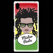 Coque Personnalisée Sony Xpéria Z5 Mister Rasta Blanc