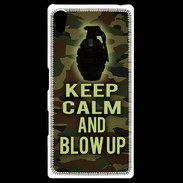Coque Personnalisée Sony Xpéria Z5 Keep Calm and Grenade Camouflage
