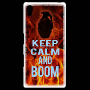 Coque Personnalisée Sony Xpéria Z5 Keep Calm and Grenade