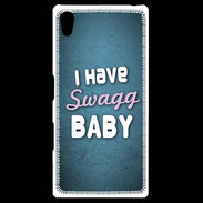 Coque Personnalisée Sony Xpéria Z5 I have Swag bleu ZG