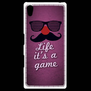 Coque Personnalisée Sony Xpéria Z5 Life It's a game Rose ZG