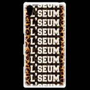 Coque Personnalisée Sony Xpéria Z5 L'seum Léopard