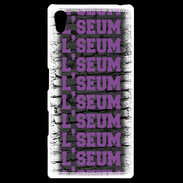 Coque Personnalisée Sony Xpéria Z5 L'seum violet
