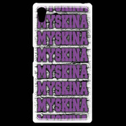 Coque Personnalisée Sony Xpéria Z5 Myskina Violet