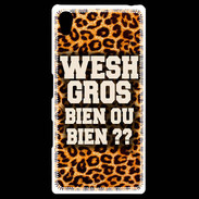 Coque Personnalisée Sony Xpéria Z5 Wesh Gros Léopard