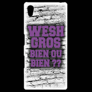 Coque Personnalisée Sony Xpéria Z5 Wesh Gros Violet