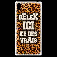 Coque Personnalisée Sony Xpéria Z5 Belek Ici Léopard
