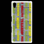 Coque Personnalisée Sony Xpéria Z5 Wesh Vert Jaune