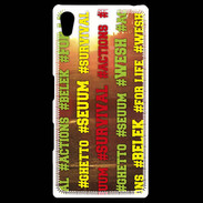 Coque Personnalisée Sony Xpéria Z5 Wesh Vert Jaune Sun