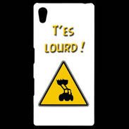 Coque Personnalisée Sony Xpéria Z5 T'es lourd PR