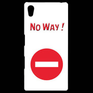 Coque Personnalisée Sony Xpéria Z5 No Way PR