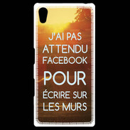 Coque Personnalisée Sony Xpéria Z5 J'ai pas attendu FB ZG