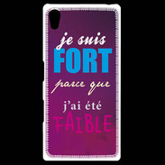 Coque Personnalisée Sony Xpéria Z5 Fort et faible ZG