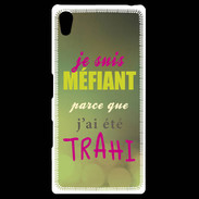 Coque Personnalisée Sony Xpéria Z5 Méfiant trahis ZG