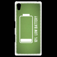 Coque Personnalisée Sony Xpéria Z5 Low Battery vert ZG