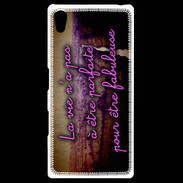 Coque Personnalisée Sony Xpéria Z5 Vie Parfaite ZG