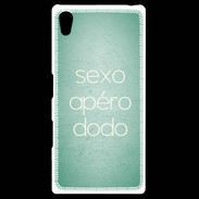 Coque Personnalisée Sony Xpéria Z5 Sexo Apéro Dodo vert ZG