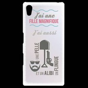 Coque Personnalisée Sony Xpéria Z5 J'ai une fille ZG