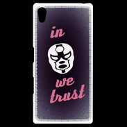Coque Personnalisée Sony Xpéria Z5 In Catch We trust Rouge ZG