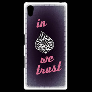 Coque Personnalisée Sony Xpéria Z5 In Islam We trust Rouge ZG