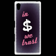 Coque Personnalisée Sony Xpéria Z5 In Money We trust Rouge ZG