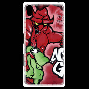 Coque Personnalisée Sony Xpéria Z5 Enfer graffiti PB