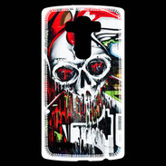 Coque Personnalisée Lg G4 Tête de mort Graffiti couleur