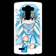 Coque Personnalisée Lg G4 Chibi style illustration of a Super Heroine