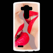 Coque Personnalisée Lg G4 Bouche sexy Lesbienne et rouge à lèvres gloss