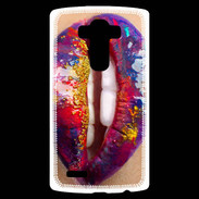 Coque Personnalisée Lg G4 Lèvres multicouleurs