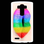 Coque Personnalisée Lg G4 Bouche Arc en Ciel