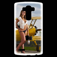 Coque Personnalisée Lg G4 Avion sexy