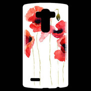 Coque Personnalisée Lg G4 Dessin de coquelicot