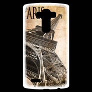 Coque Personnalisée Lg G4 Tour Eiffel vertigineuse vintage