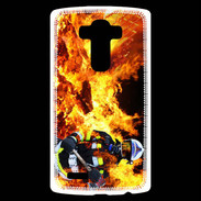 Coque Personnalisée Lg G4 Pompier soldat du feu