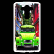 Coque Personnalisée Lg G4 2cv verte de collection