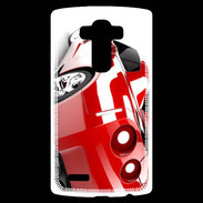 Coque Personnalisée Lg G4 Voiture de sport rouge